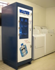 Water Vending Machine In Laundry Room Image